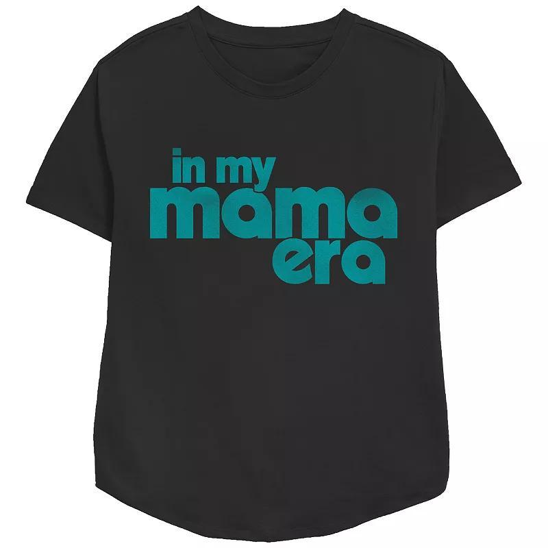 Womens In My Mama Era Relaxed Fit Graphic Tee Product Image