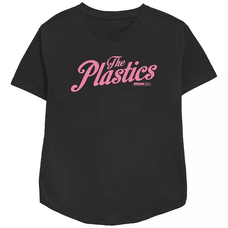 Womens Mean Girls The Plastics Relaxed Fit Graphic Tee, Girls product image