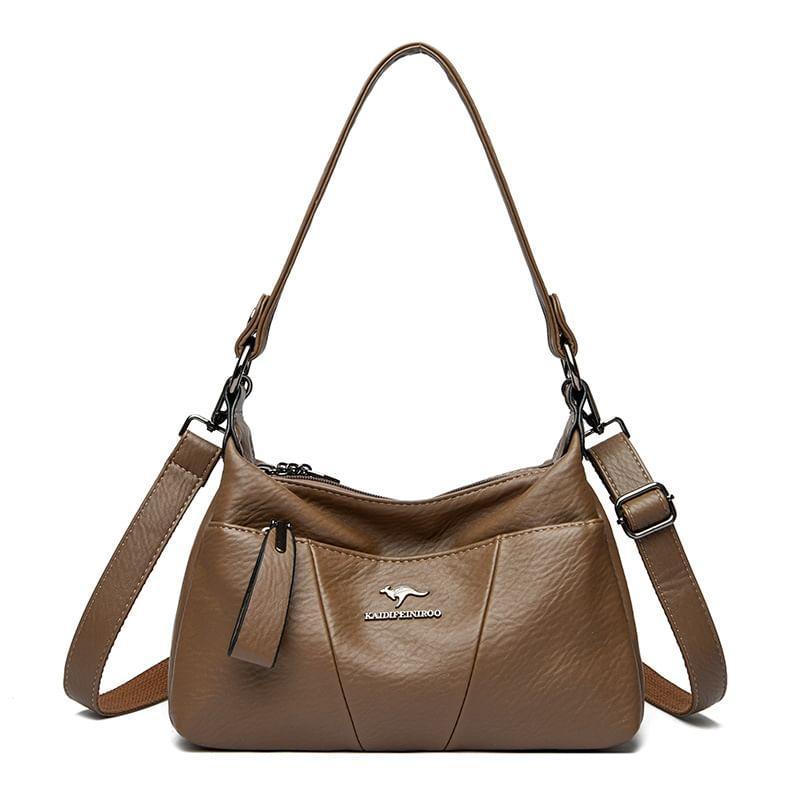 Faux Leather Crossbody Bag Product Image