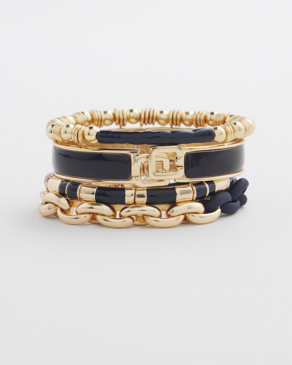 Navy Chico's Click Bangle Product Image