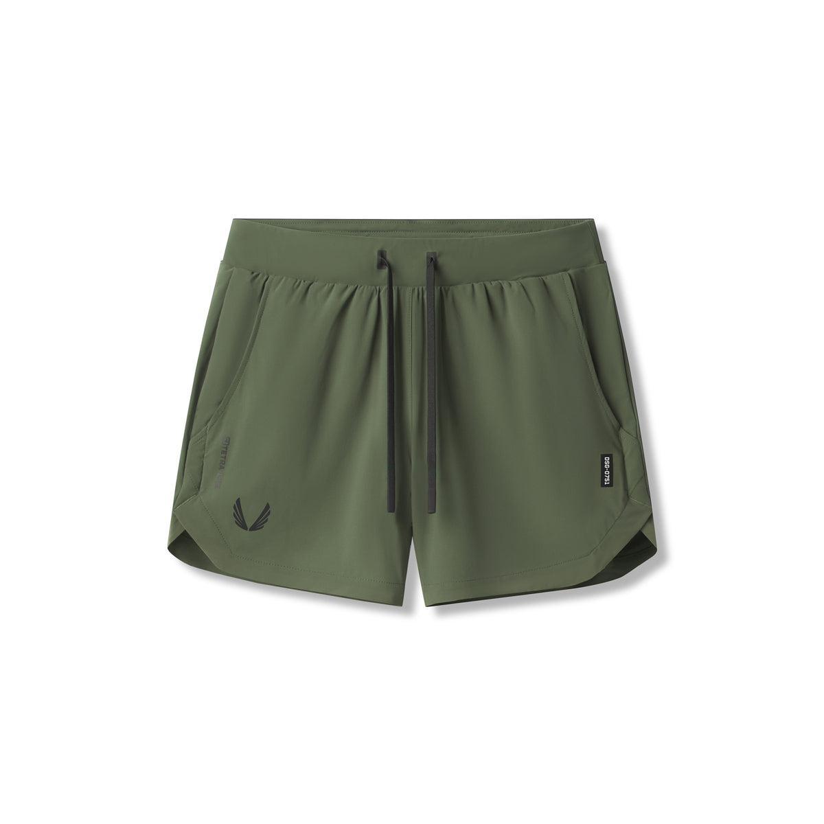 0751. Tetra-Lite™ 5" Linerless Short - Olive "Wings" Product Image