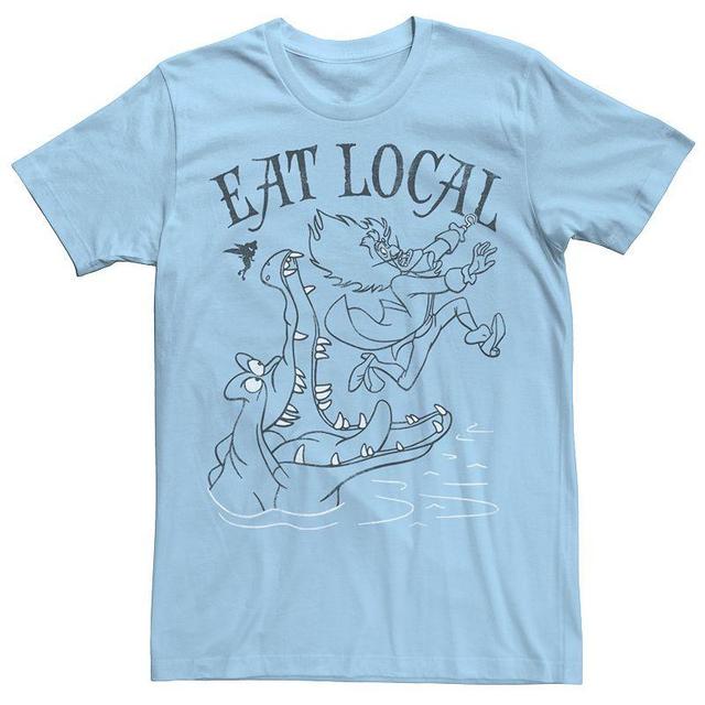 Disneys Peter Pan Captain Hook Mens Eat Local Graphic Tee Product Image