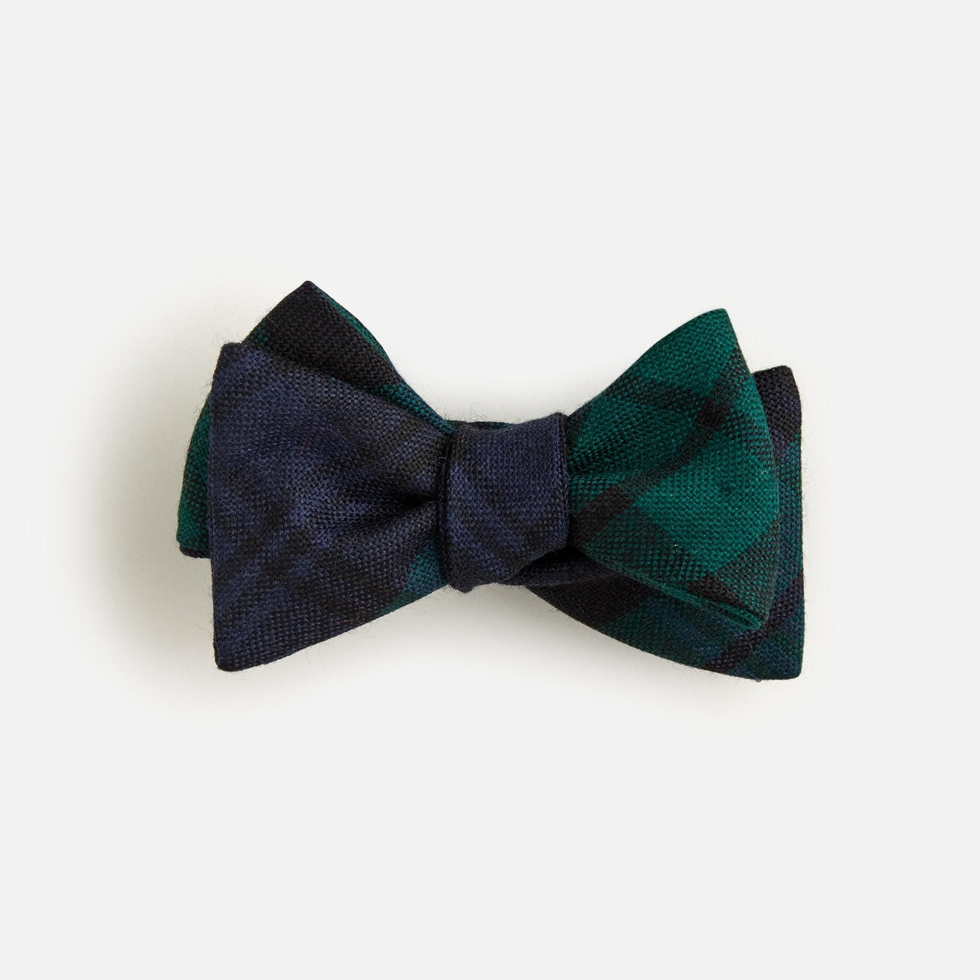 Wool tartan bow tie Product Image