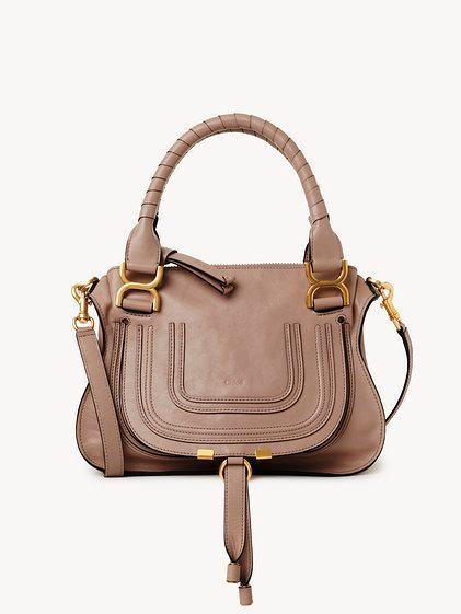 Small Marcie bag in shiny leather Product Image