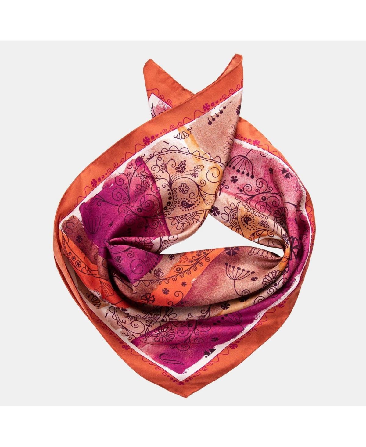 Elizabetta Roma - Hand Rolled Silk Neckerchief for Women Product Image