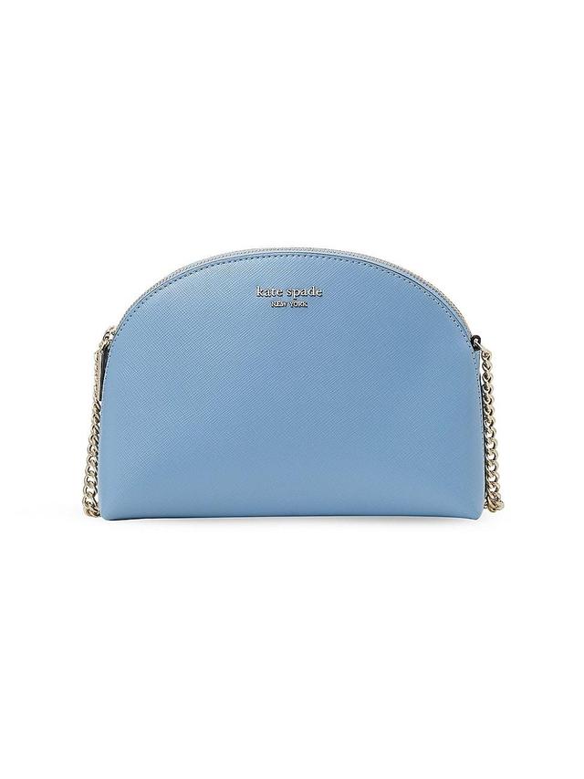 Womens Spencer Double-Zip Dome Crossbody Bag Product Image