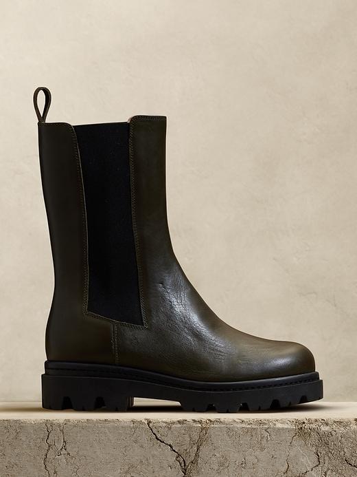 Hudson Tall Leather Chelsea Boot Product Image