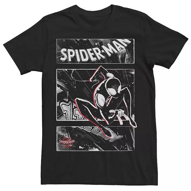 Mens Marvel Spider-Man Spiderverse Comic Retro Graphic Tee Product Image