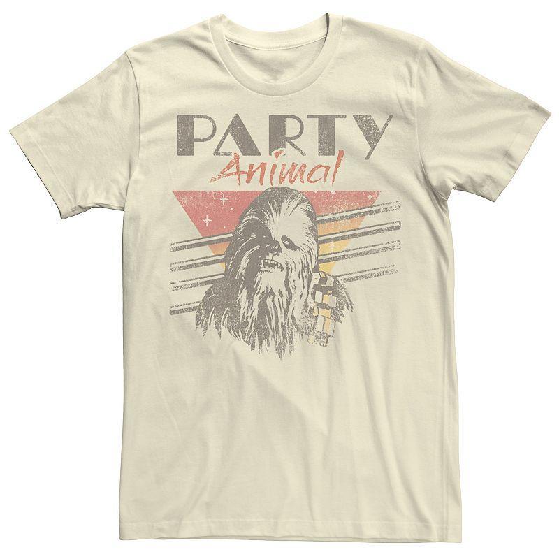 Mens Star Wars Chewbacca Party Animal Retro Tee Product Image