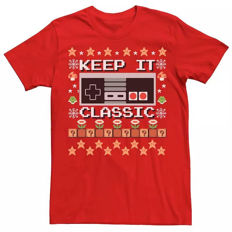 Mens Nintendo Keep It Classic Graphic Tee Product Image