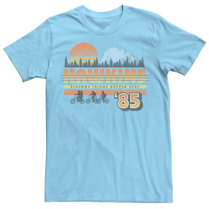 Mens Stranger Things Hawkins Strange Things 85 Retro Tee Product Image