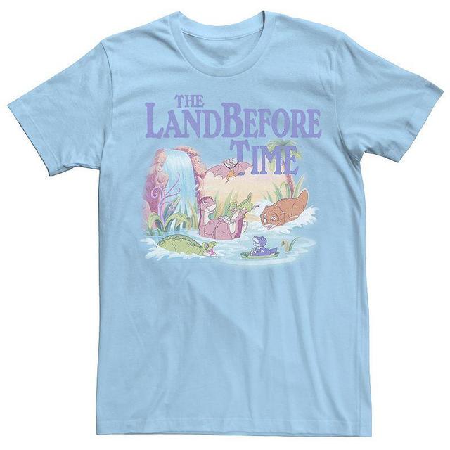 Mens Land Before Time Playing In The Water Group Shot Portrait Tee Product Image