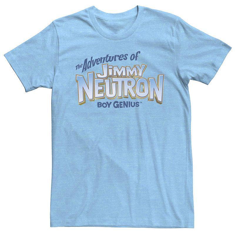 Mens Jimmy Neutron Television Show Tee Light Blue Product Image