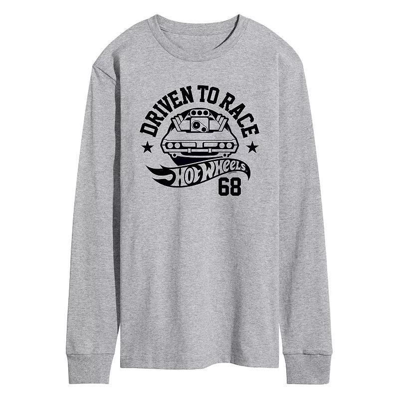 Mens Hot Wheels Driven To Race Long Sleeve Graphic Tee Product Image