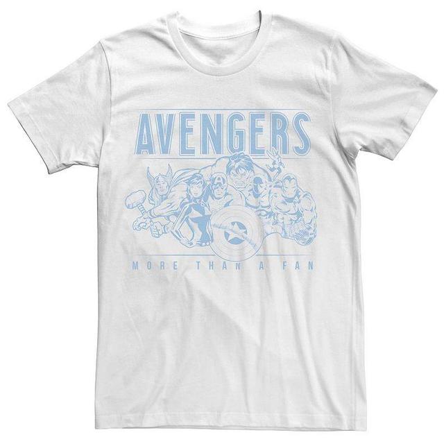 Mens Marvels The Avengers More Than A Fan Retro Group Tee Product Image