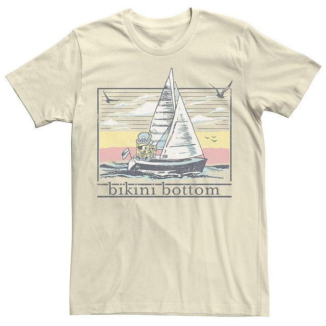 Mens Nickelodeon SpongBob SquarePants Sail Ship Tee Product Image