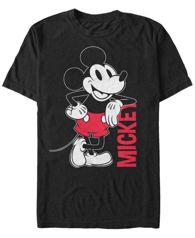 Fifth Sun Mens Mickey Leaning Short Sleeve T-Shirt Product Image