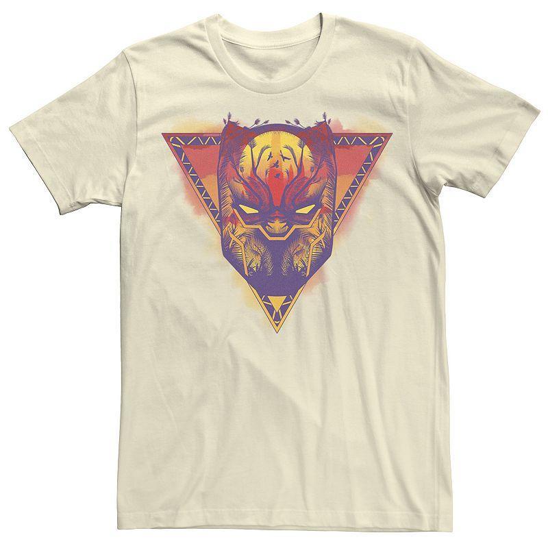 Mens Marvel Black Panther Colorful Geometric Tee Product Image