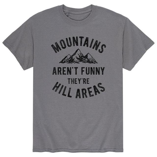 Big & Tall Mountains Funny Tee, Mens Product Image