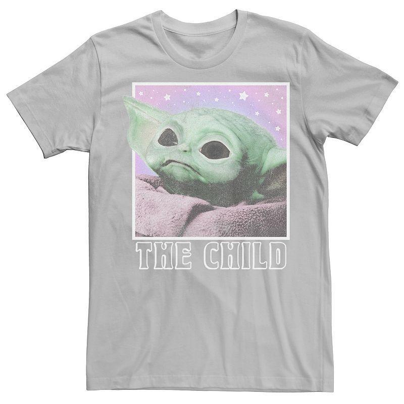 Mens Star Wars The Mandalorian Cosmic Child Galactic Tee Product Image