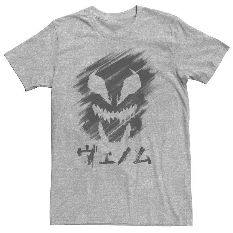 Mens Marvel Spider-Man Venom Graphic Tee Athletic Grey Product Image