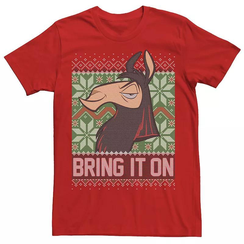 Disneys The Emperors New Groove Bring It On Christmas Mens Tee Product Image