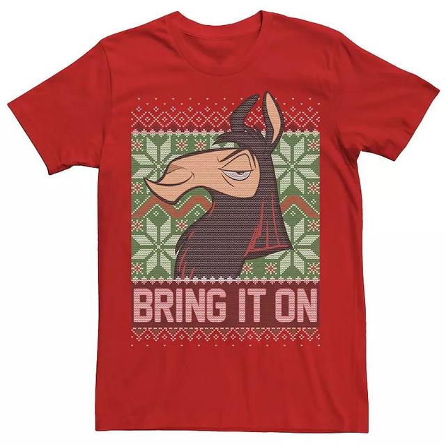 Mens Disney The Emperors New Groove Bring It On Christmas Tee Product Image