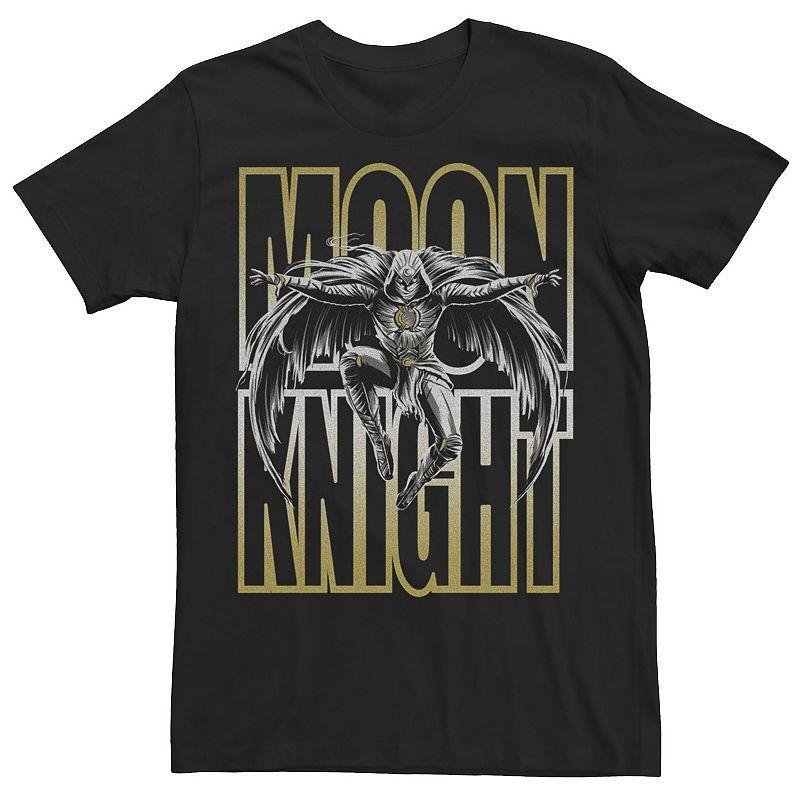 Mens Marvel Moon Knight Leaping Knight Moon Jumps Tee Product Image