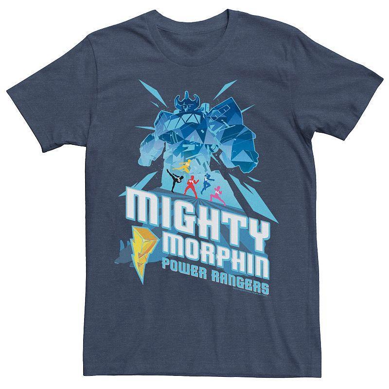 Fifth Sun Mens Mighty Morphin Short Sleeve Crew T-shirt Product Image