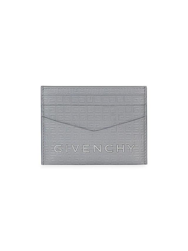 Mens Card Holder In 4G Micro Leather Product Image