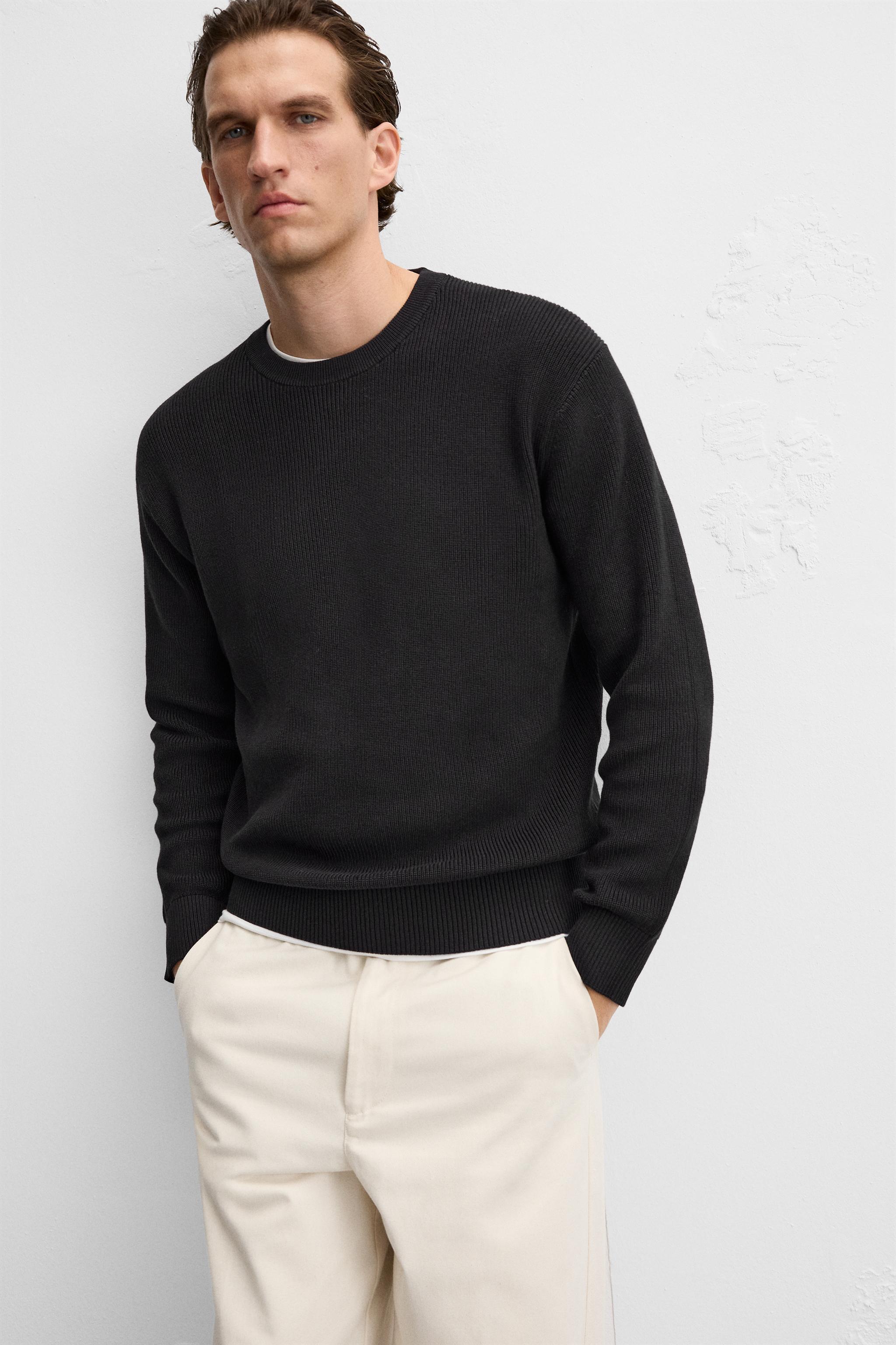 PURL KNIT SWEATER Product Image