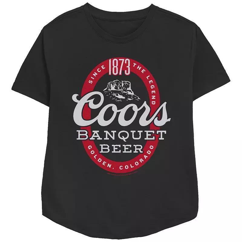 Womens Coors Banquet Beer Graphic Tee Product Image