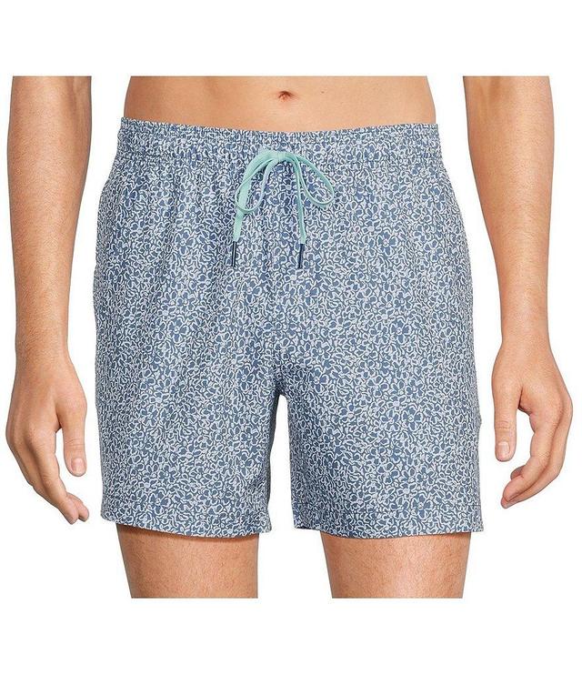 Southern Tide That Floral Feeling 6#double; Inseam Swim Trunks Product Image