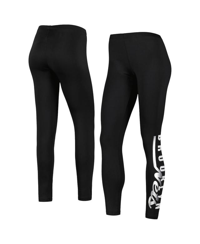 Womens G-iii 4Her by Carl Banks Black Brooklyn Nets Jump Shot Leggings Product Image