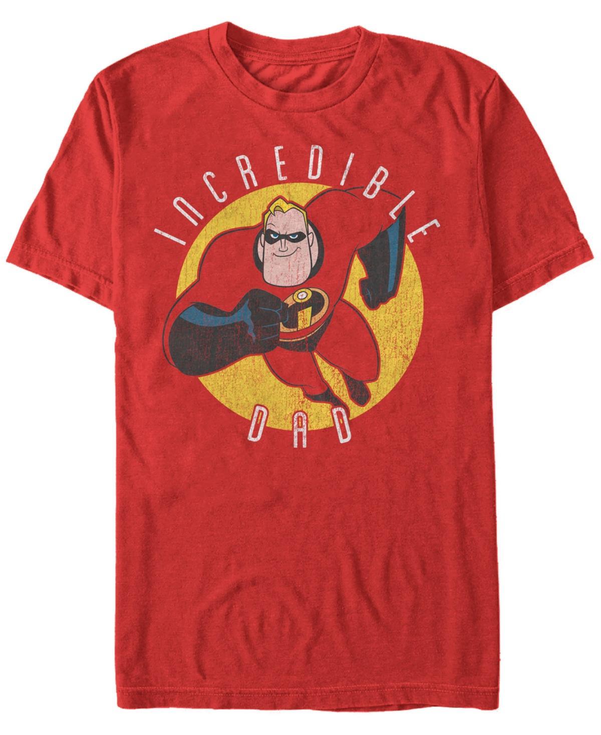 Mens Disney / Pixar The Incredibles Mr. Incredible Dad Tee Product Image