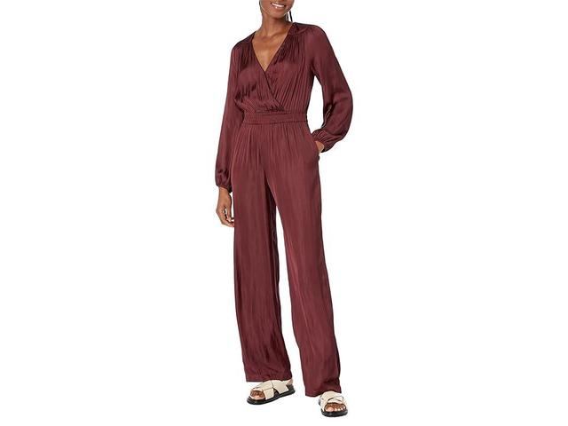 MANGO One-Piece Suit Vera Wine) Women's Jumpsuit & Rompers One Piece Product Image