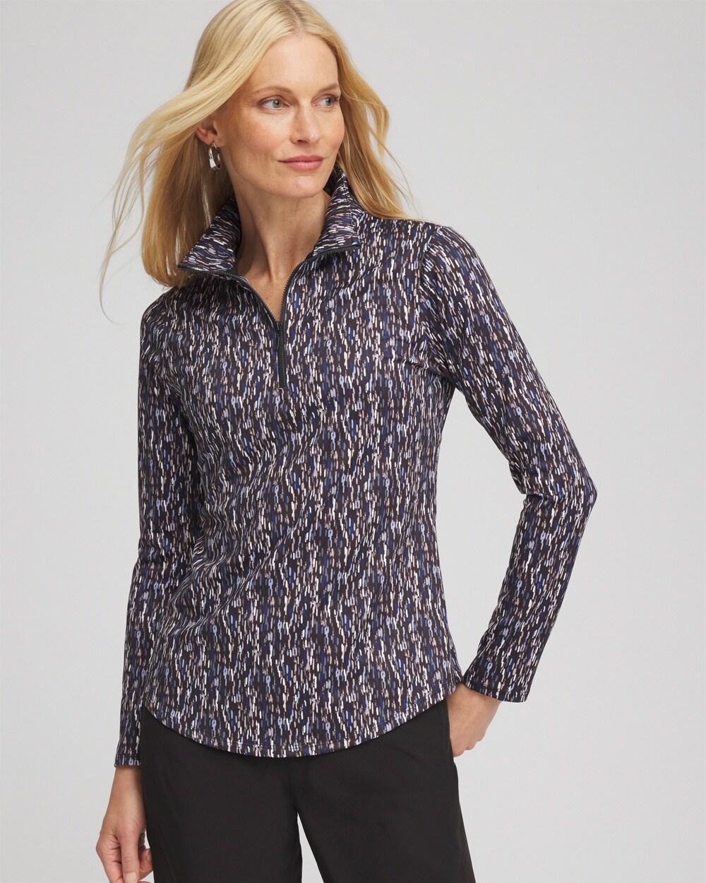 Zenergy® UPF Printed Long Sleeve Top Product Image