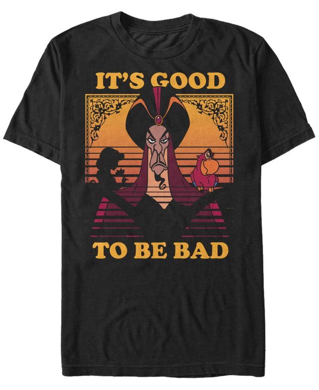 Disney Mens Aladdin Jafar Good To Be Bad Short Sleeve T-Shirt Product Image