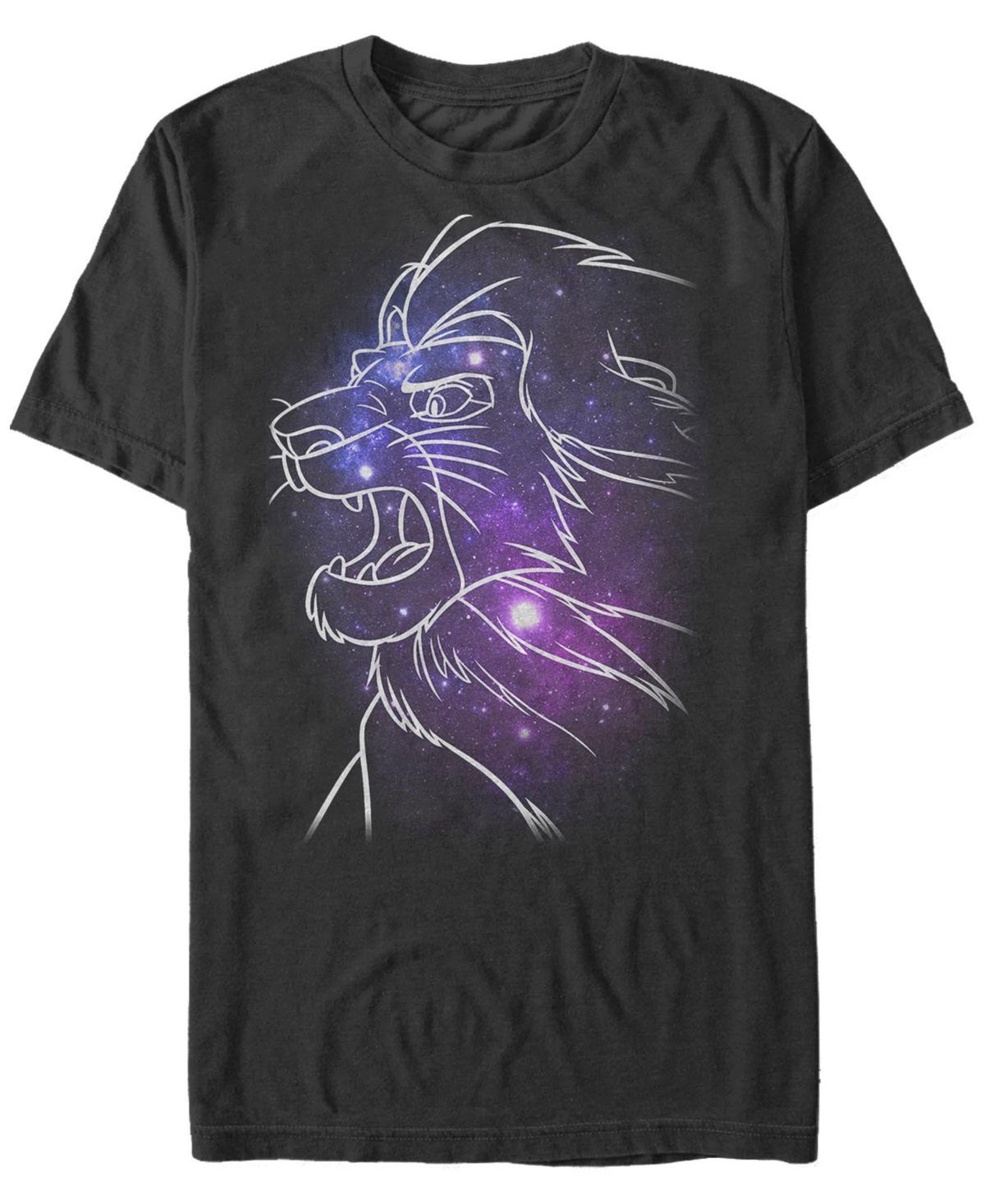 Mens Disneys The Lion King Galaxy Stars Portrait Tee Product Image