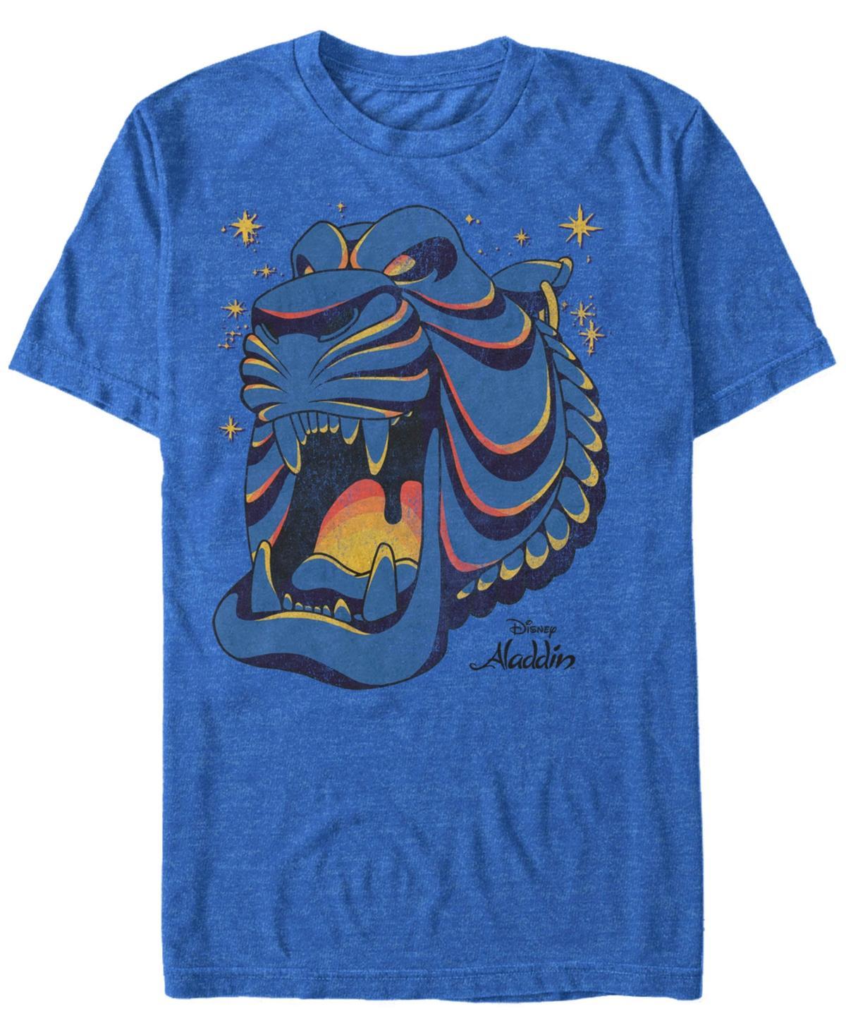 Mens Disneys Aladdin Cave Tee Royal Grey Product Image