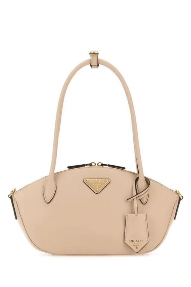 PRADA Woman Light Pink Leather Small Handbag Product Image