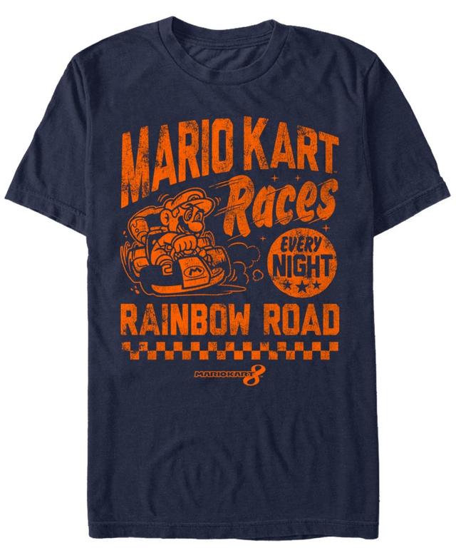 Fifth Sun Mens Nintendo Race Nights Short Sleeve T-shirt Product Image