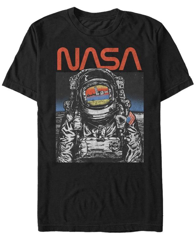 Fifth Sun Nasa Mens Astronaut Poster Short Sleeve T- shirt Product Image