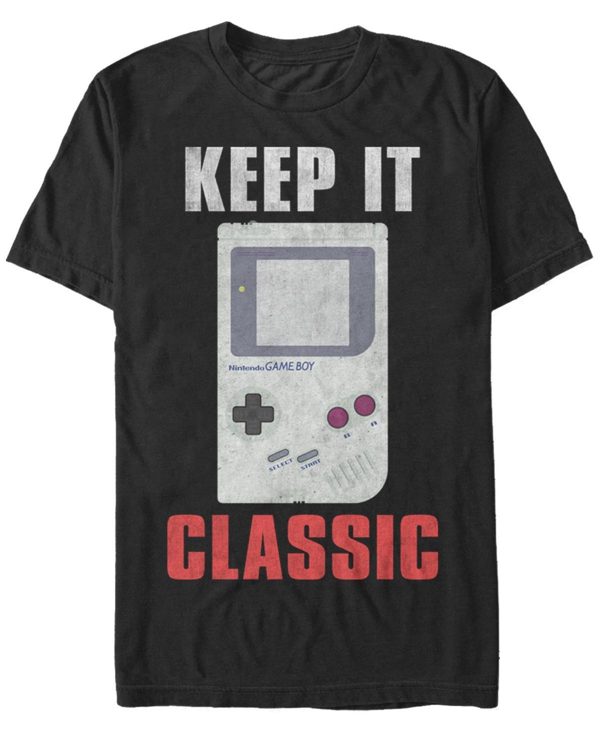 Nintendo Mens Game Boy Keep It Classic Short Sleeve T-Shirt Product Image