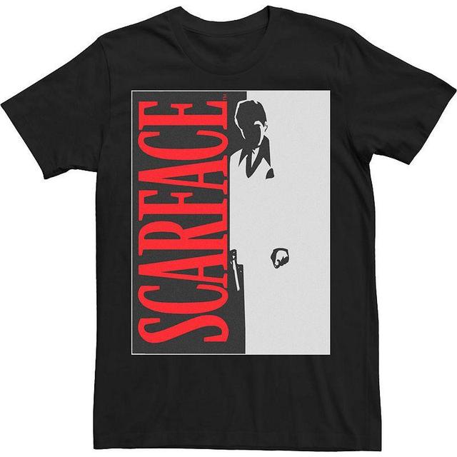 Big & Tall Scarface Poster Art Tee, Mens Product Image