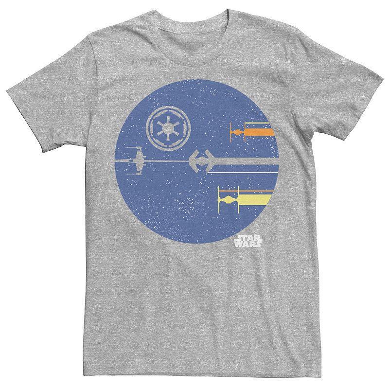 Mens Star Wars Death Star Ship Silhouette Tee Product Image