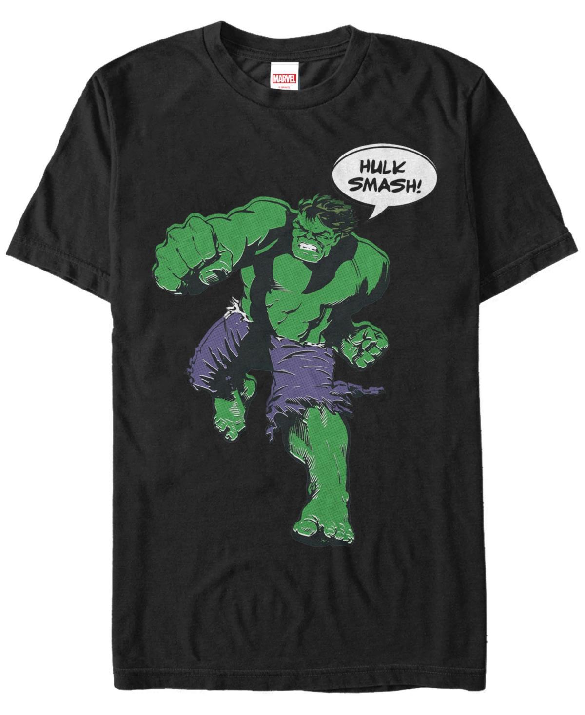 Mens Marvel Retro The Incredible Hulk Vintage Smash Graphic Tee Product Image