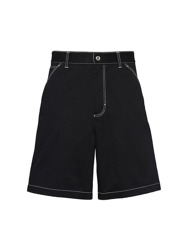 Mens Stretch Cotton Bermudas Shorts Product Image