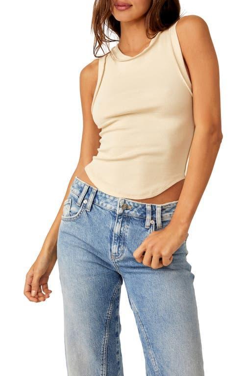 Free People Kate Rib Stretch Cotton Tank Product Image