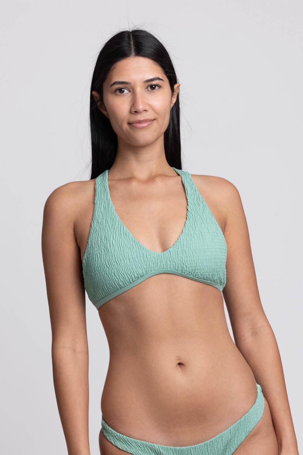 Aster Smocked Bikini Top Product Image